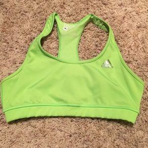 Adidas Like Green Sports Bra